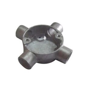 Circular Raceway Junction Box Circular Junction Box 4 Way – Steel – PT Fortindo Sukses Makmur